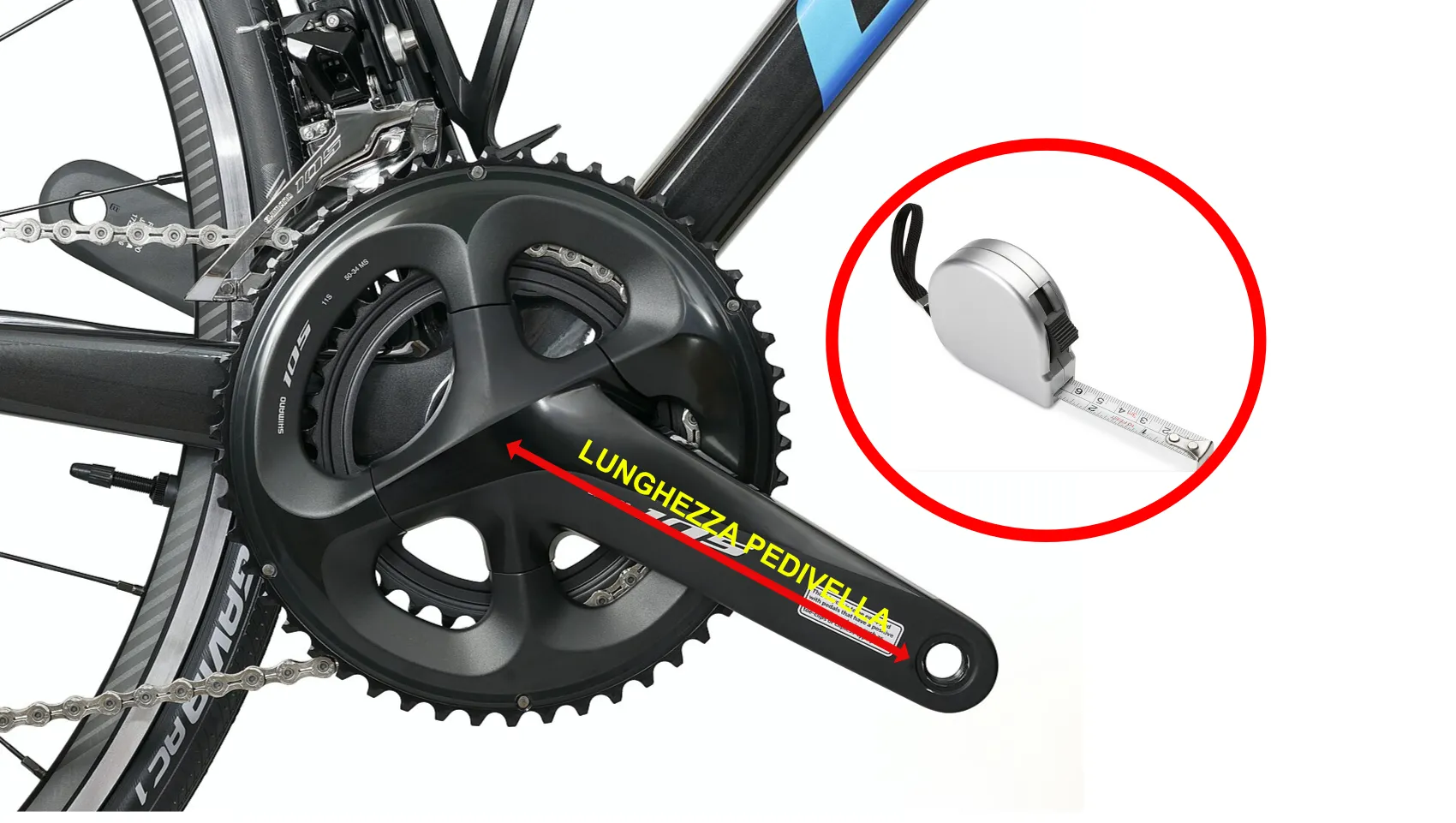 Lunghezza pedivelle - pedivelle corte ciclismo